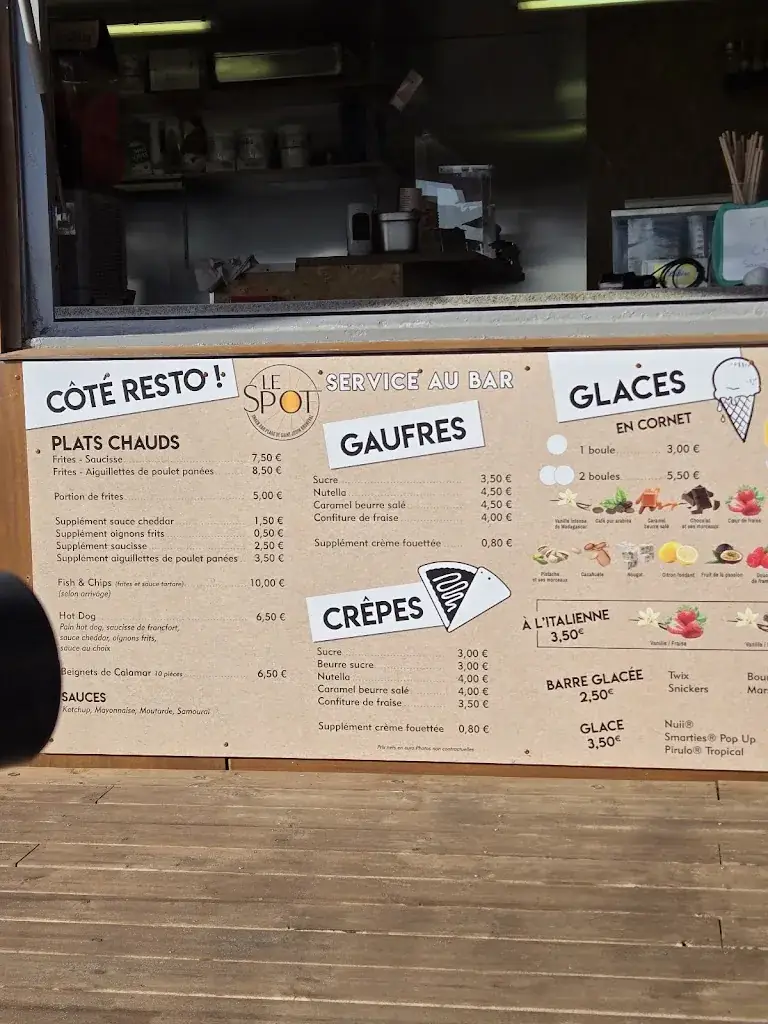 Menu_Snack plage de saint jouin bruneval : Le Spot_Saint-Jouin-Bruneval_image_4