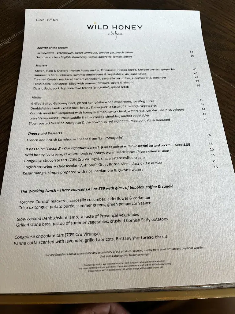 Menu_Wild Honey St James_Kingdom_image_3