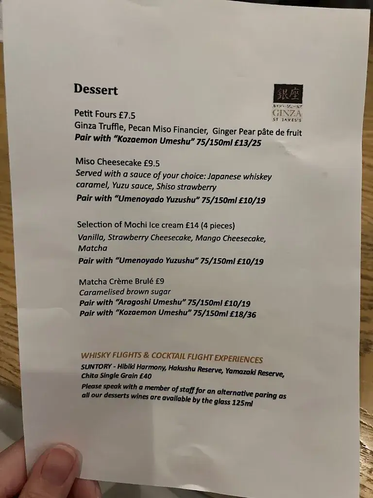 Menu_Ginza St. James's - Japanese Restaurant_Kingdom_image_1