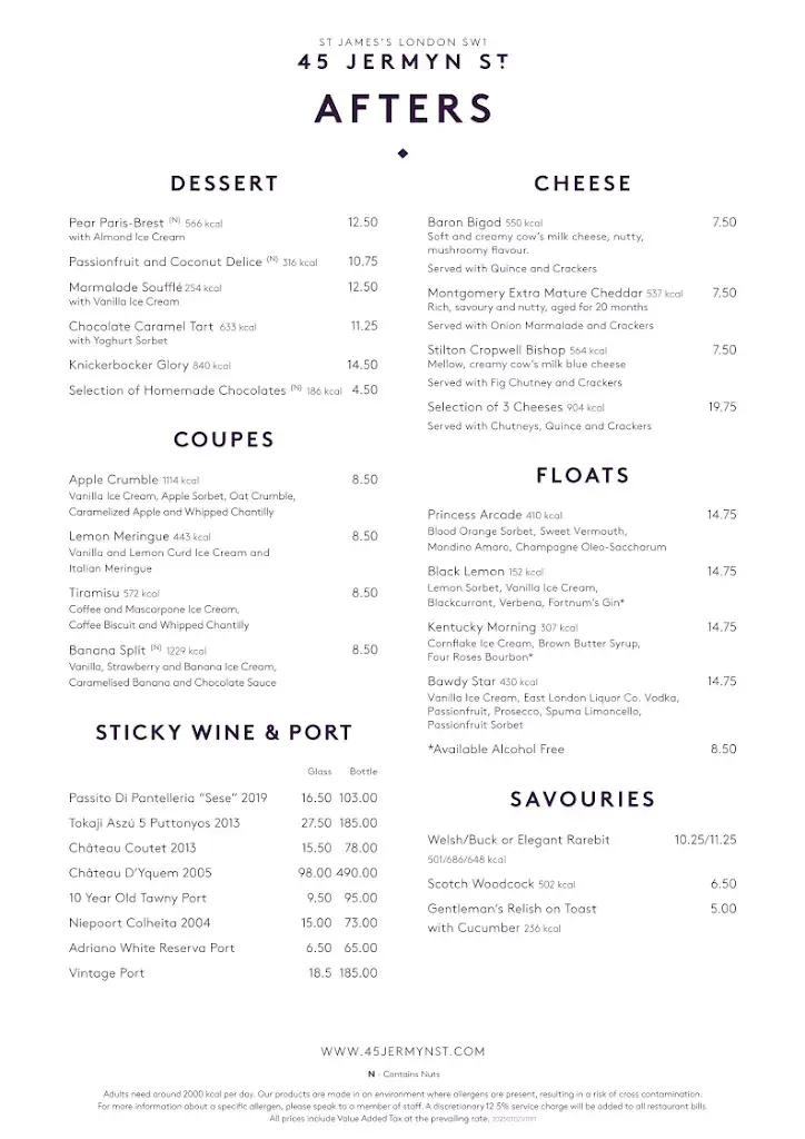 Menu_45 Jermyn St._Kingdom_image_3