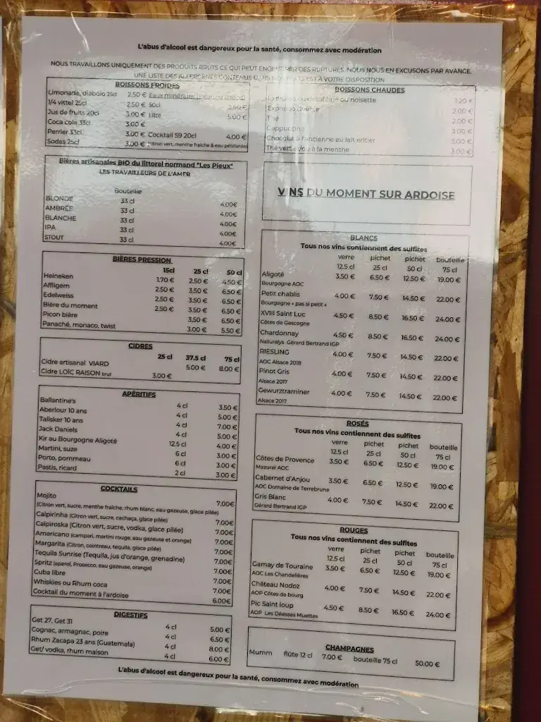 Menu_Bistrot 59_Saint-Lô_image_1