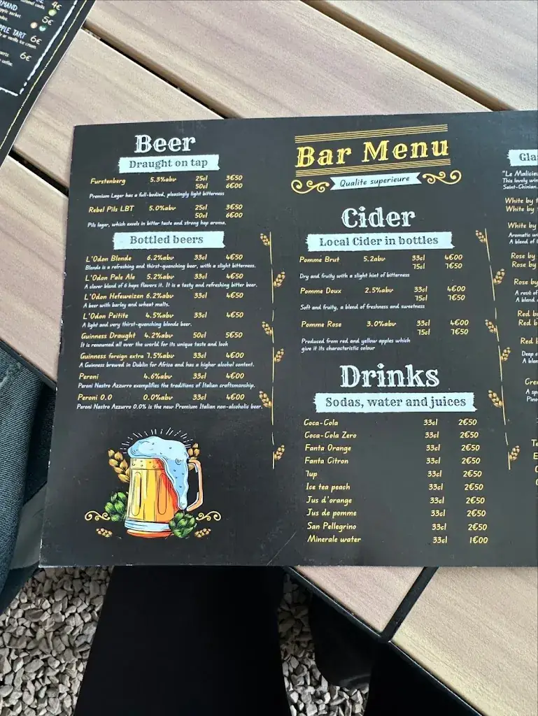 Menu_Le Cowshed Bar et Grill_14350_image_3