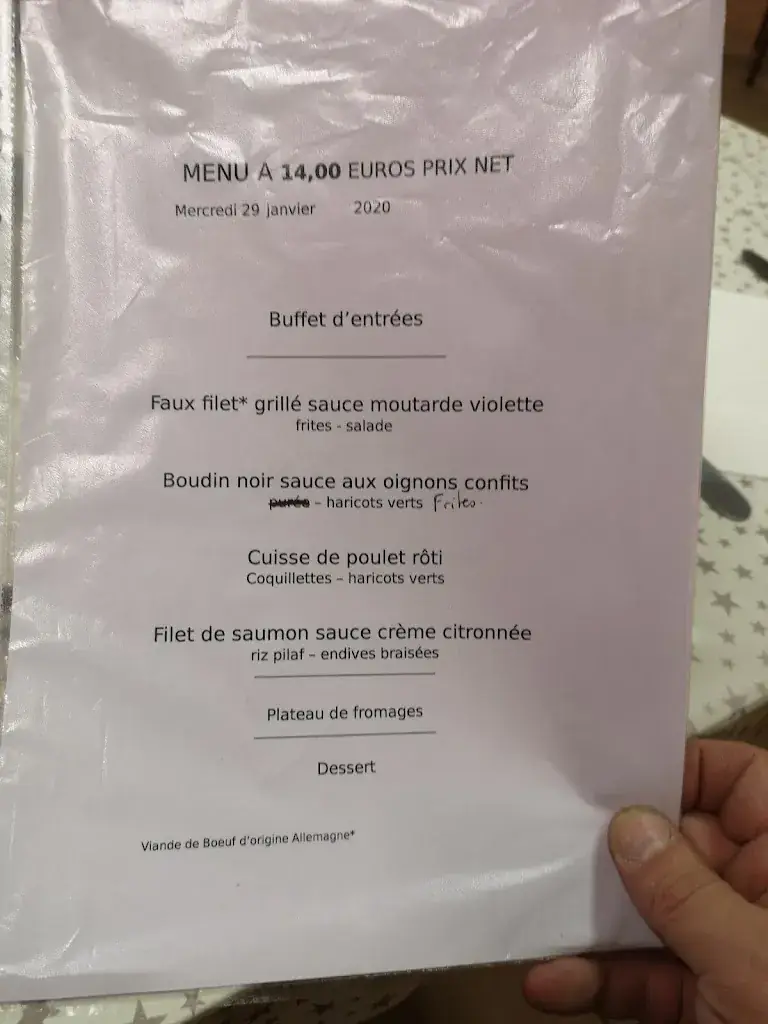 Menu_Restaurant routier le caen paris_Saint-Ouen-de-Thouberville_image_4