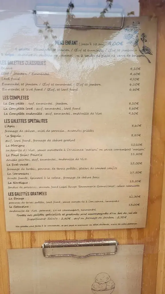 Menü_La Galetterie_Saint-Pair-sur-Mer_Bild_2