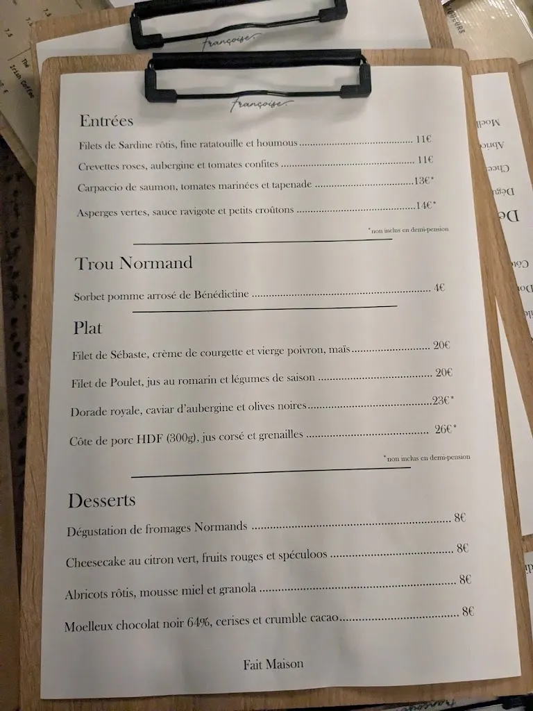 Menu_Françoise Restaurant_Eu_image_3