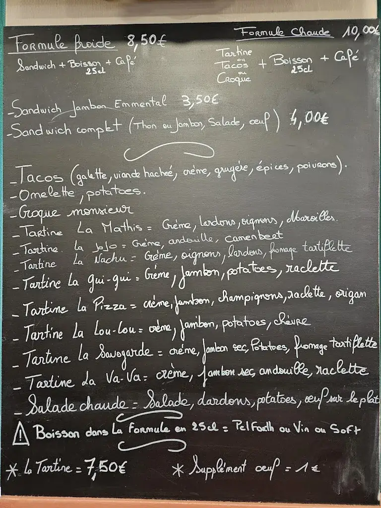 Menu_Bar Le Normandy_Saint-Sauveur-le-Vicomte_image_1