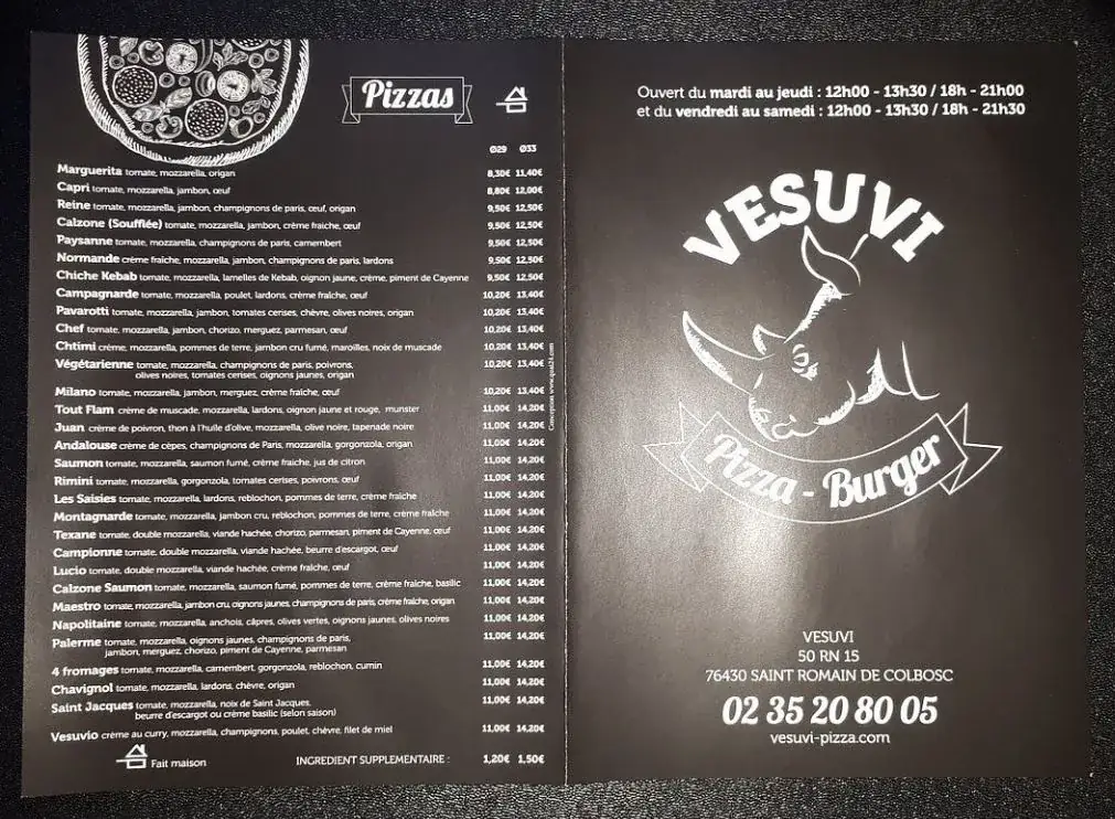 Menu_Vésuvi Pizza_Saint-Romain-de-Colbosc_image_1