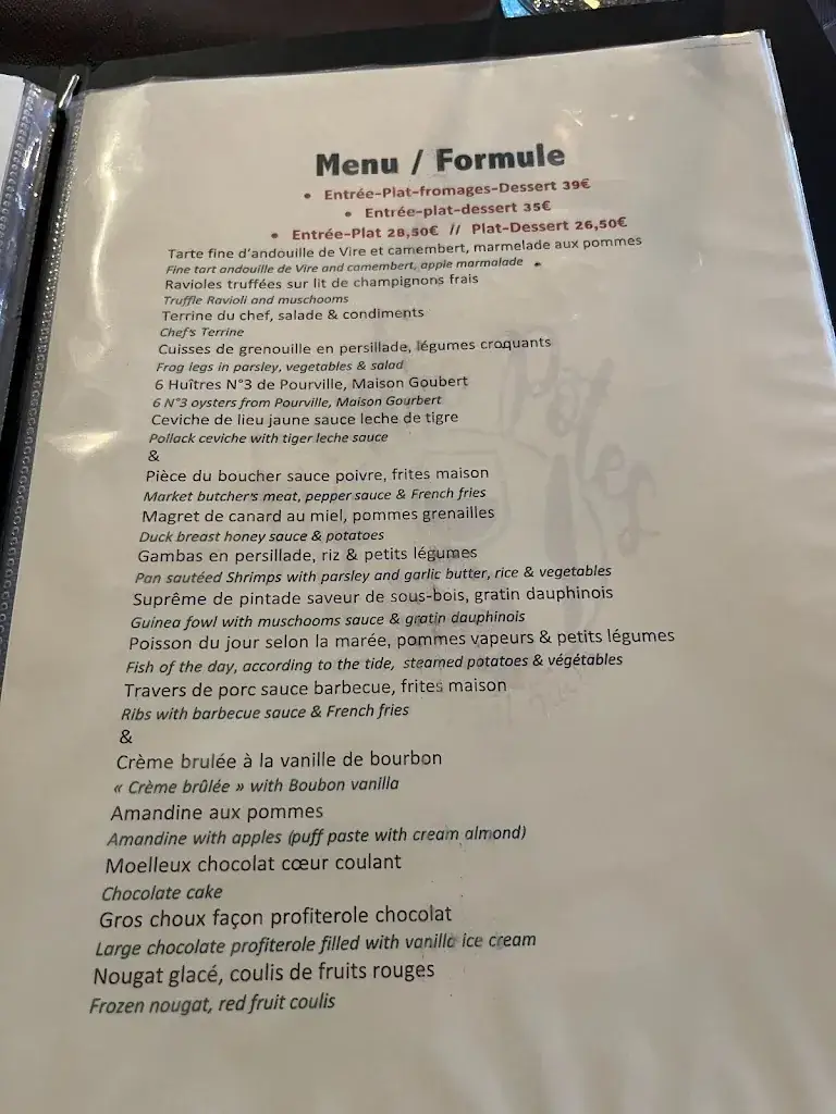 Menu_Restaurant L'Entre Pôtes_Saint-Saëns_image_2