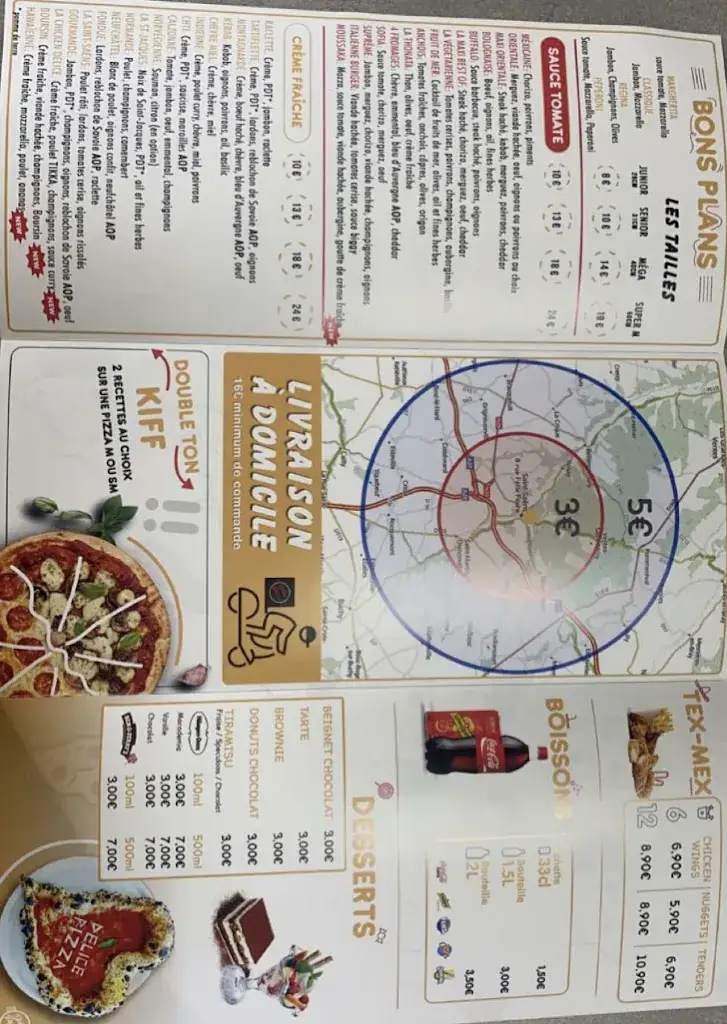 Menu_Délice Pizza St Saëns_Saint-Saëns_image_4