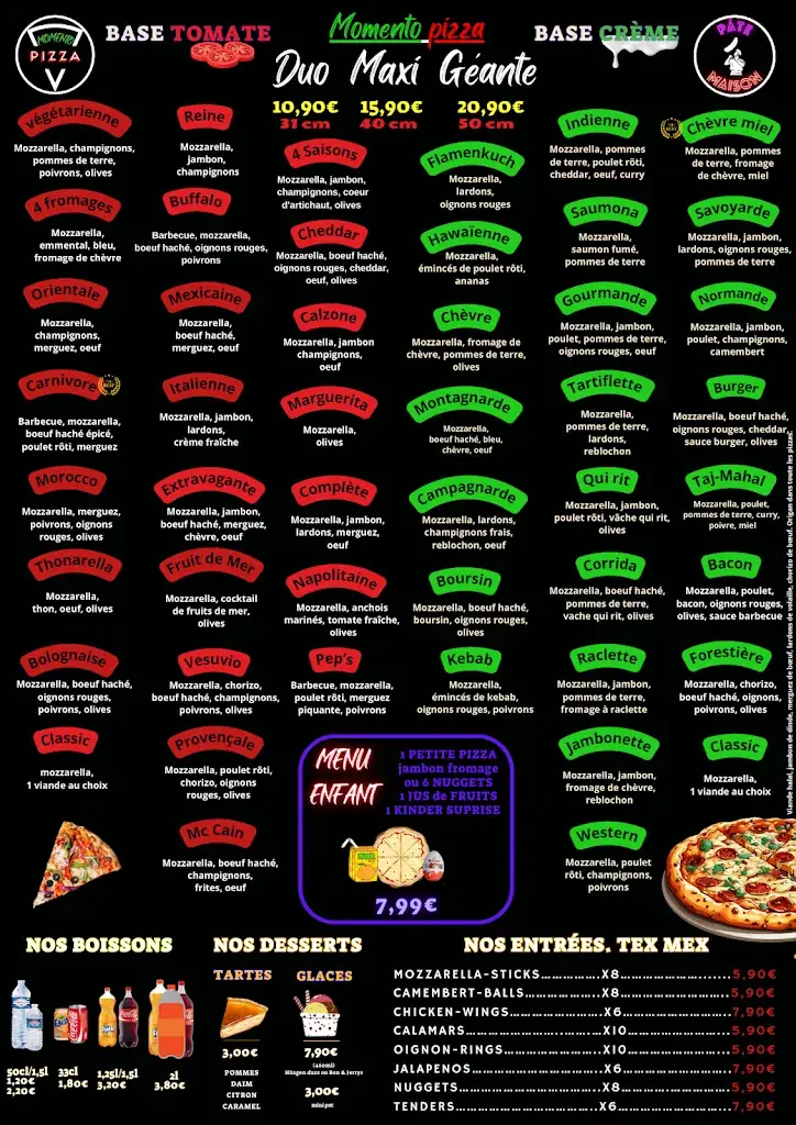 Menu_Momento Pizza_Saint-Sébastien-de-Morsent_image_1