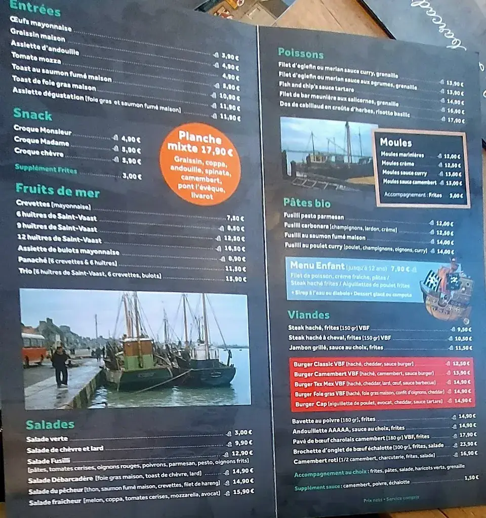 Menu_Le Débarcadère_Saint-Vaast-la-Hougue_image_1