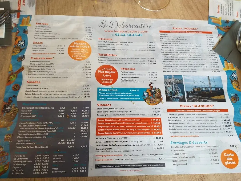 Menu_Le Débarcadère_Saint-Vaast-la-Hougue_image_4