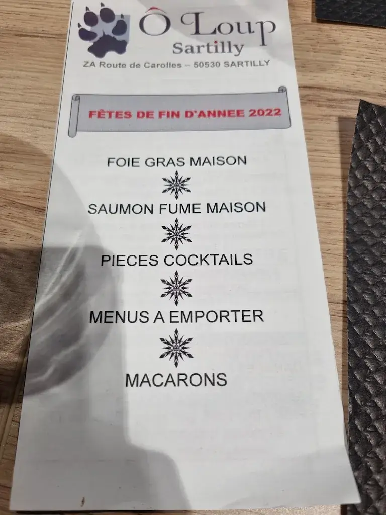 Menu_Ô Loup Saint-Michel_Sartilly-Baie-Bocage_immagine_2