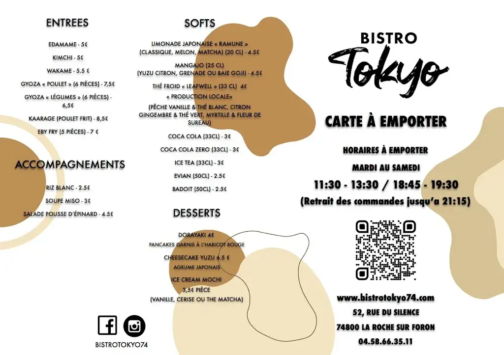 Menu_Bistro Tokyo_Roche-sur-Foron_immagine_1