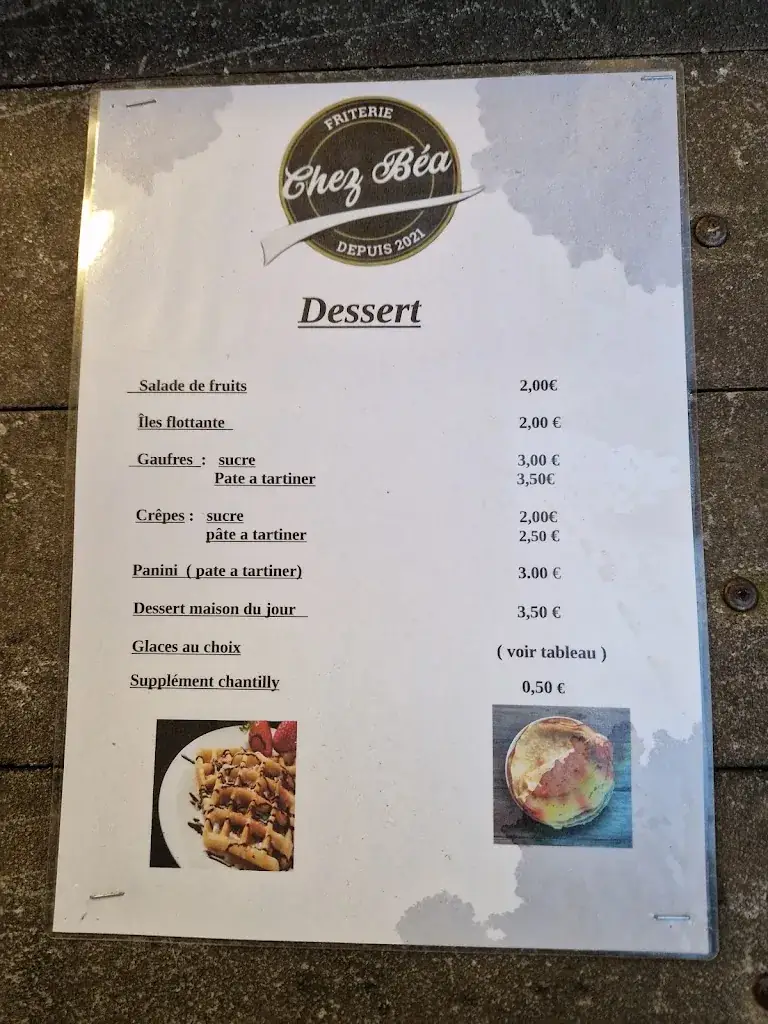 Menu_Friterie Chez Béa_Sées_image_4