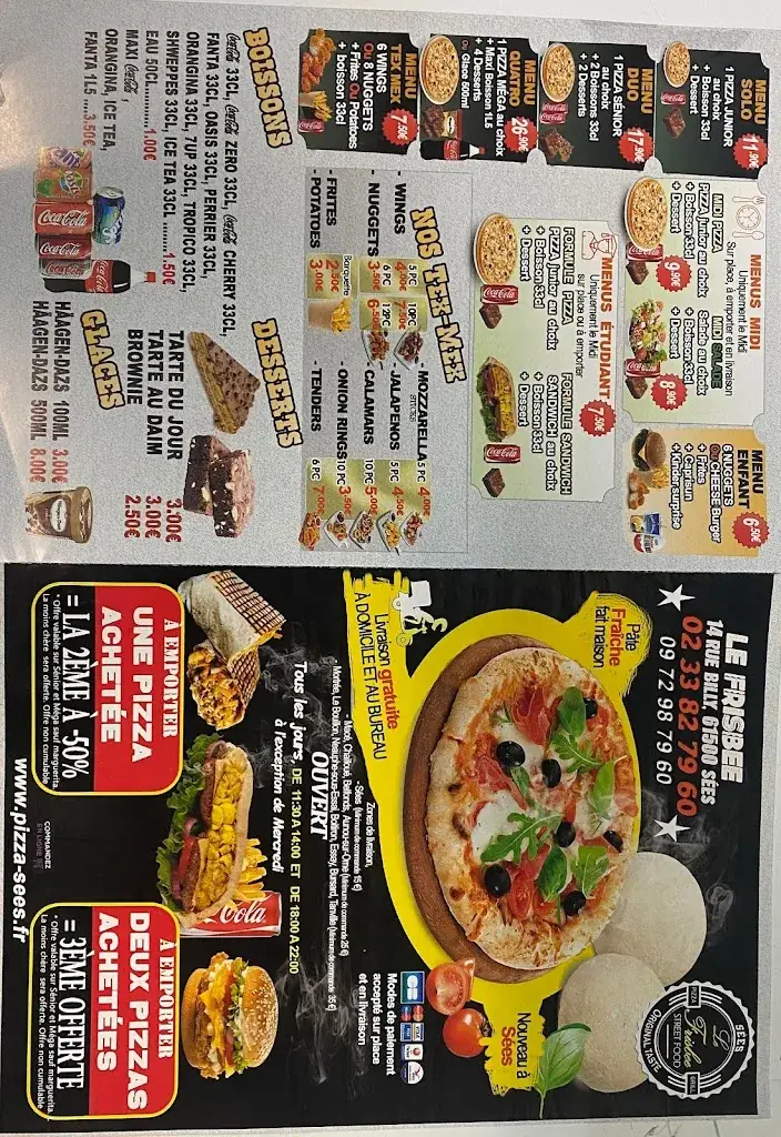 Menu_Le Frisbee sées_Sées_image_3