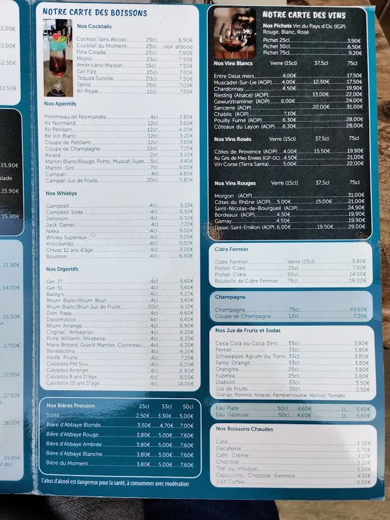 Menu_L'EDEN RESTAURANT BRASSERIE HOTEL SAINT VALERY EN CAUX_Saint-Valery-en-Caux_image_4