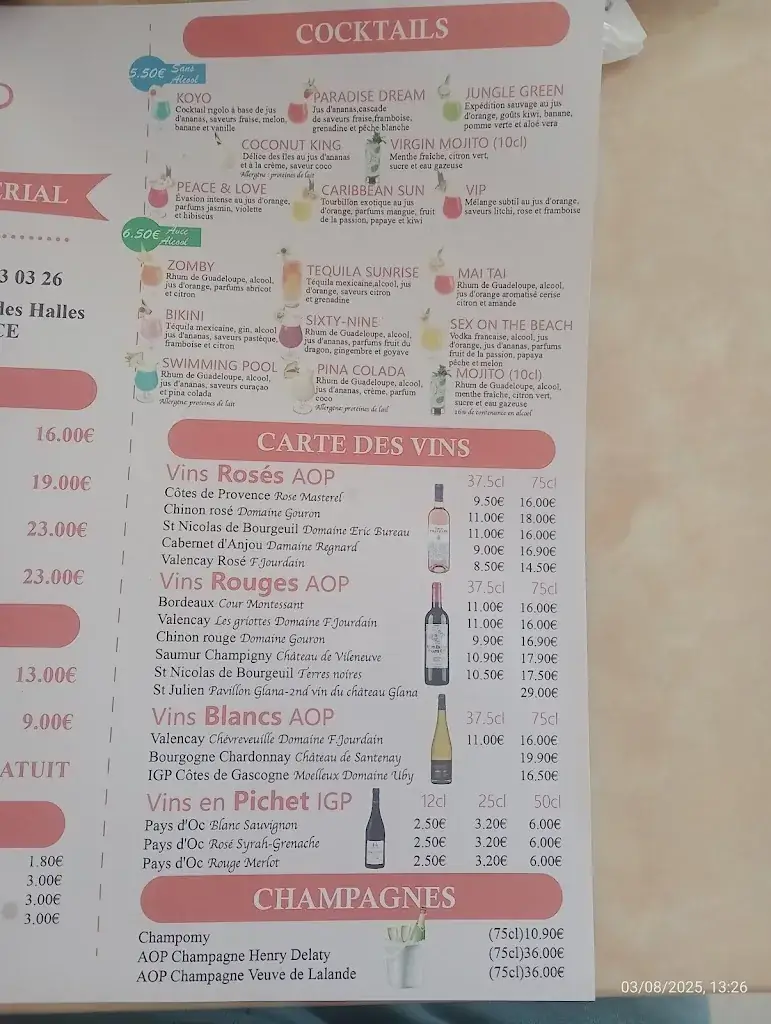 Menu_6th Avenues_Grigny_image_1