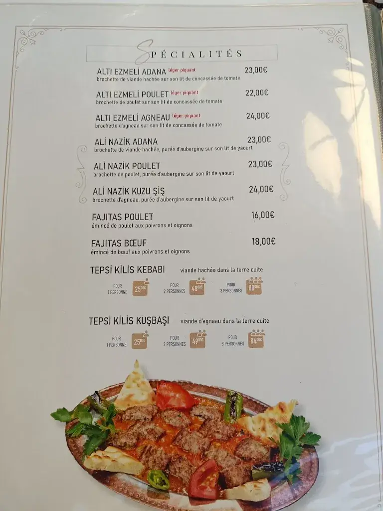 Menu_Millenium Restaurant Grill & Ocakbasi_Grigny_immagine_1