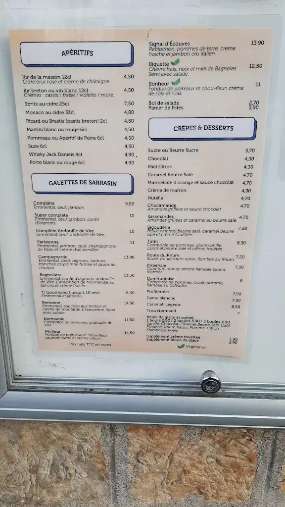 Menu_Crêperie La Cure Gourmande_Normandie_image_1