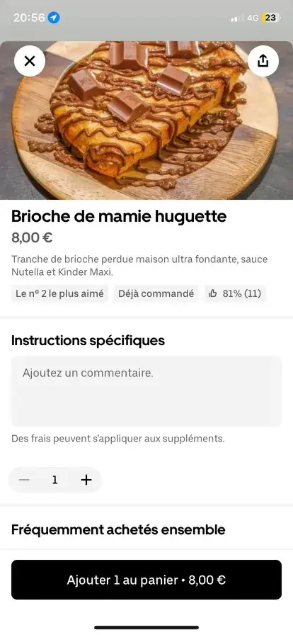 Menu_La Petite Adresse_Rouen_image_2