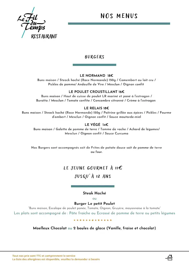 Menu_Restaurant Le Fil Du Temps_Thury-Harcourt-le-Hom_image_4