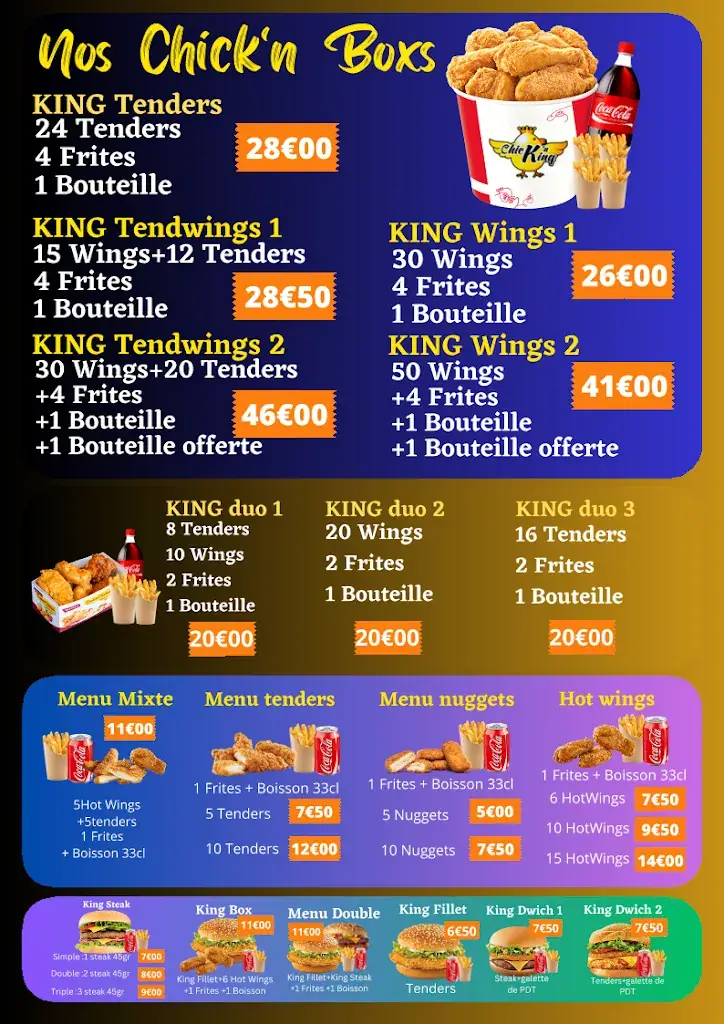 Menu_Chick'n King_Grigny_image_1