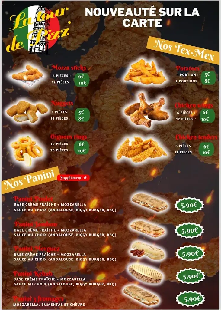 Menu_La Tour de Pizz'_Thiberville_image_2
