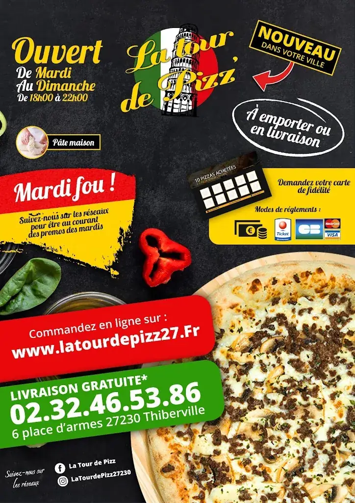 Menu_La Tour de Pizz'_Thiberville_image_3