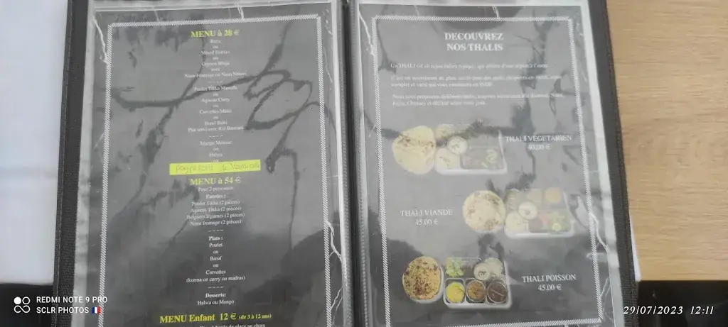 Menu_Noor jahan_Roche-sur-Foron_image_2