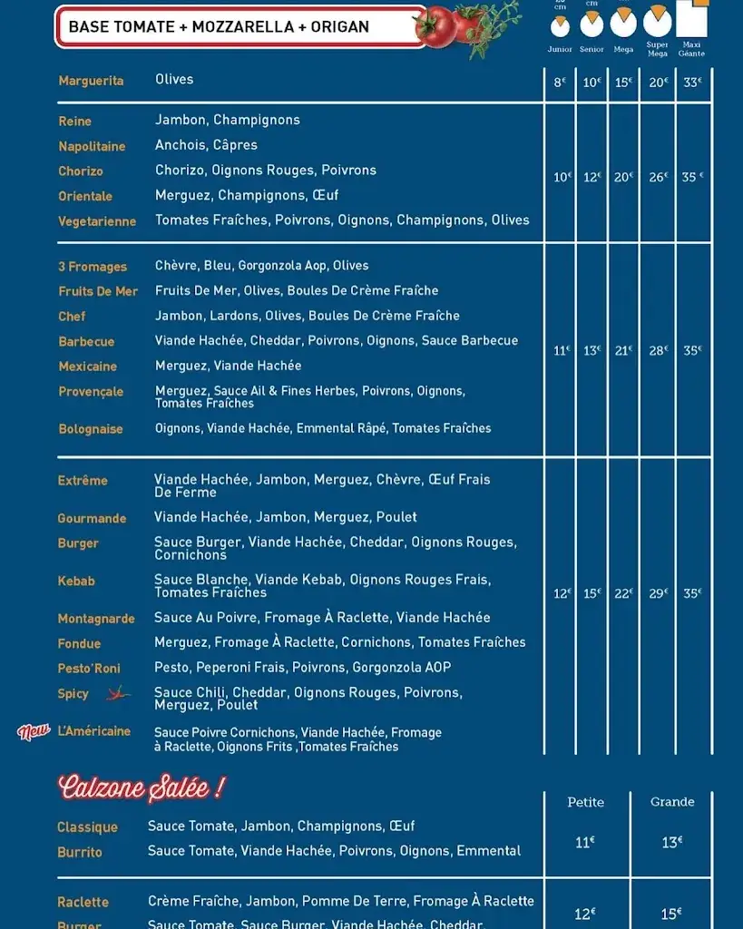 Menu_PIZZA VILLAGE -Tôtes_Tôtes_immagine_1