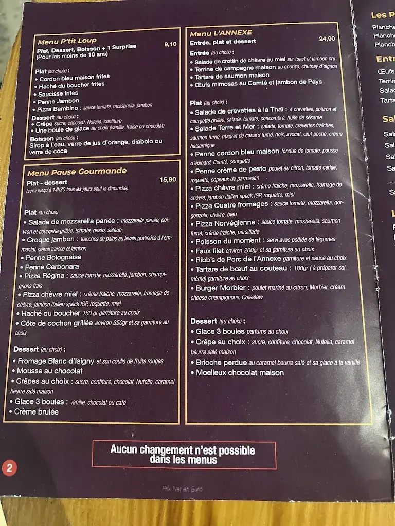 Menu_L’Annexe By La Fabrique_Tourville-la-Rivière_image_1