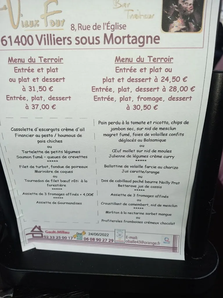Menu_Le Vieux Four_Villiers-sous-Mortagne_image_3