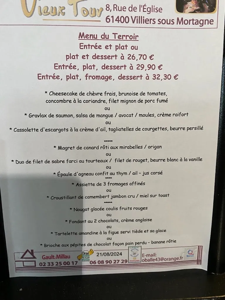 Tarte Tatin_Le Vieux Four_Villiers-sous-Mortagne_review