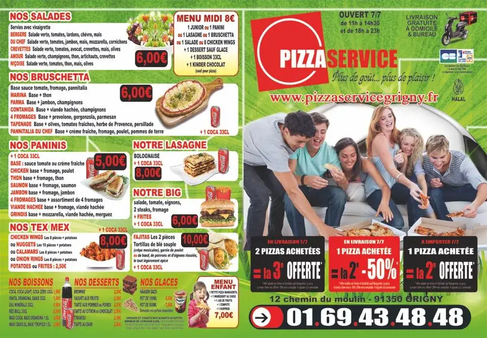 Menu_Pizza Service_Grigny_image_4