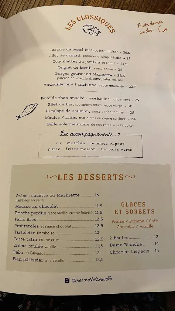 Menu_Marinette - Trouville-sur-Mer_Trouville-sur-Mer_image_3