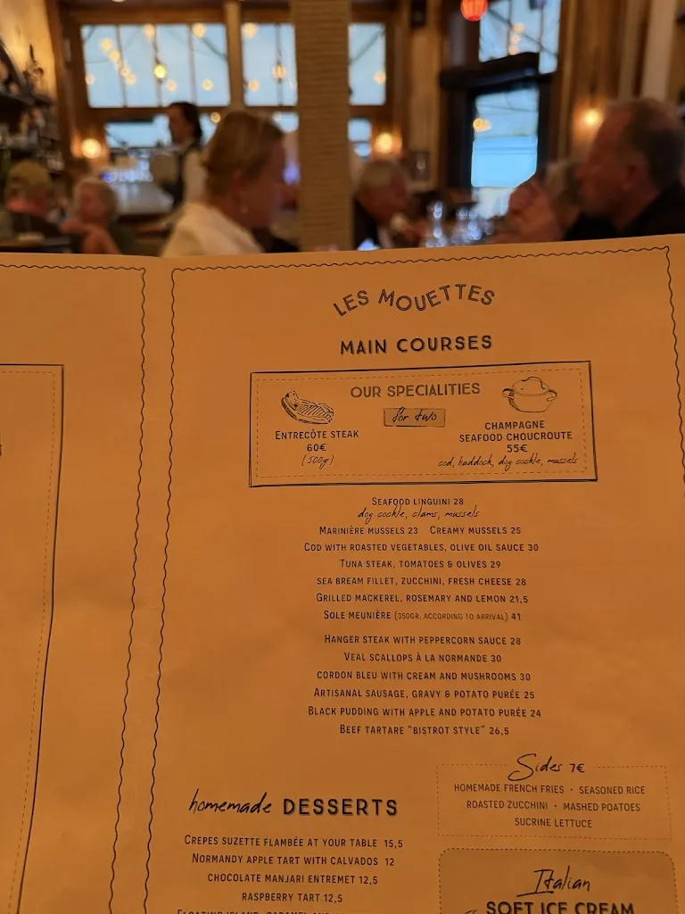 Menu_Les Mouettes - Trouville-sur-Mer_Trouville-sur-Mer_image_3