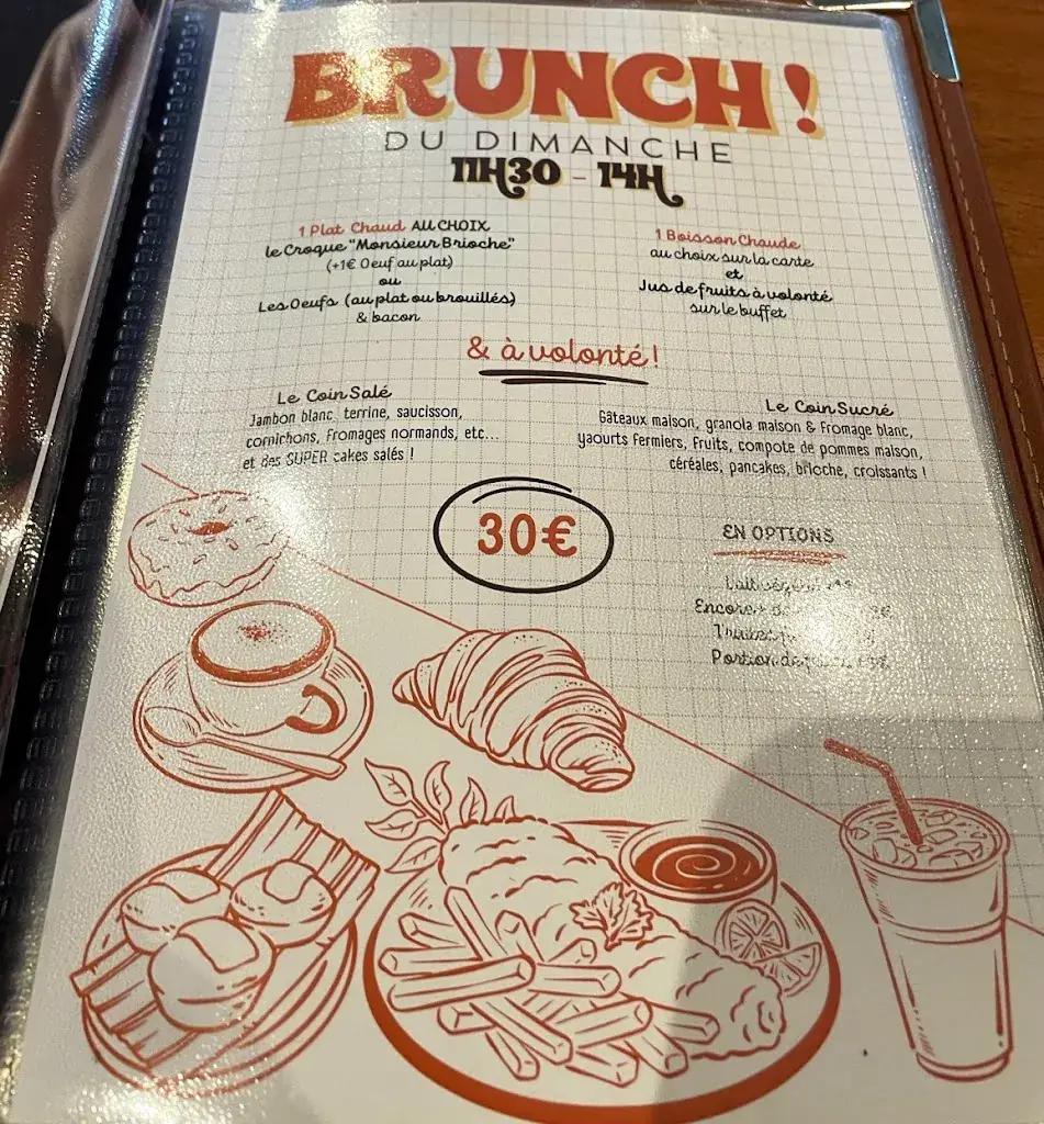 Menu_Chez Ginette à Trouville-sur-Mer - Brasserie, Bar à Cocktails & Brunch_Trouville-sur-Mer_image_2