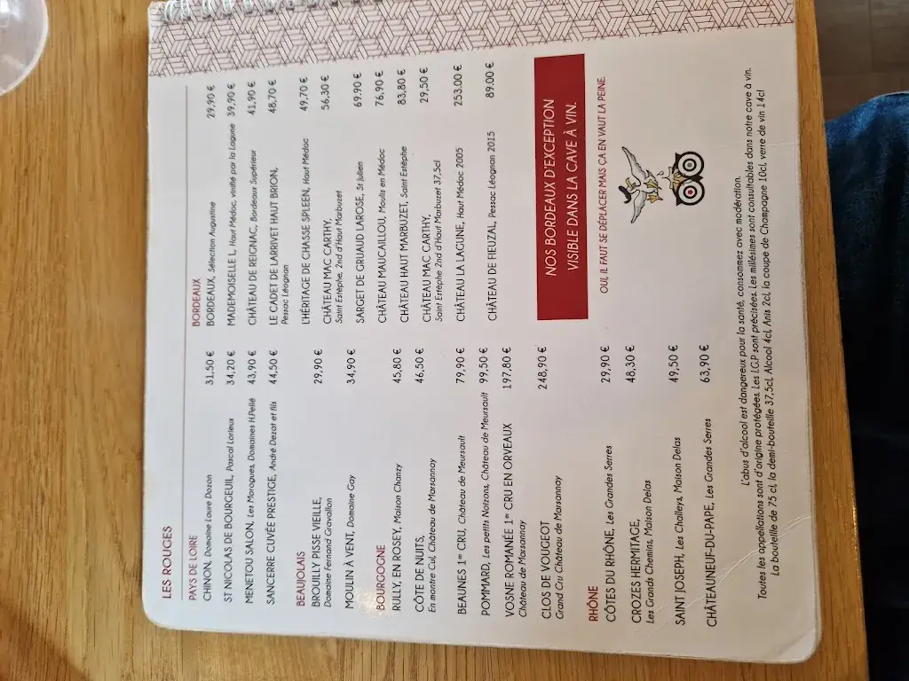 Menu_LE PAVILLON AUGUSTINE_Trouville-sur-Mer_immagine_3