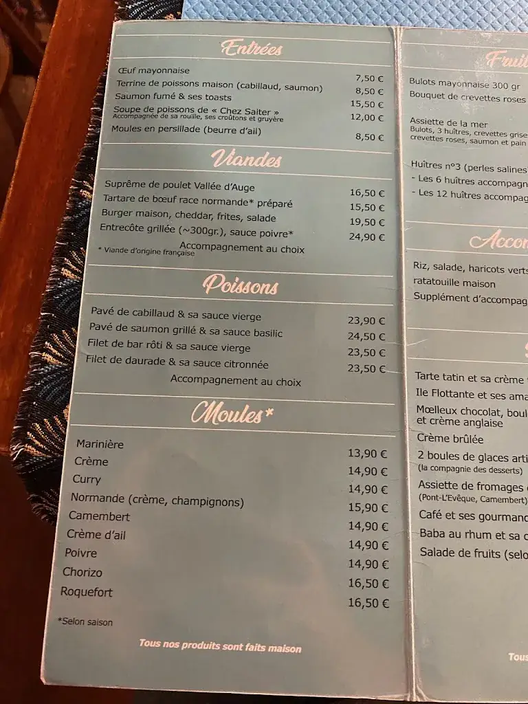 Menu_La Moulerie by Cath_Trouville-sur-Mer_image_4