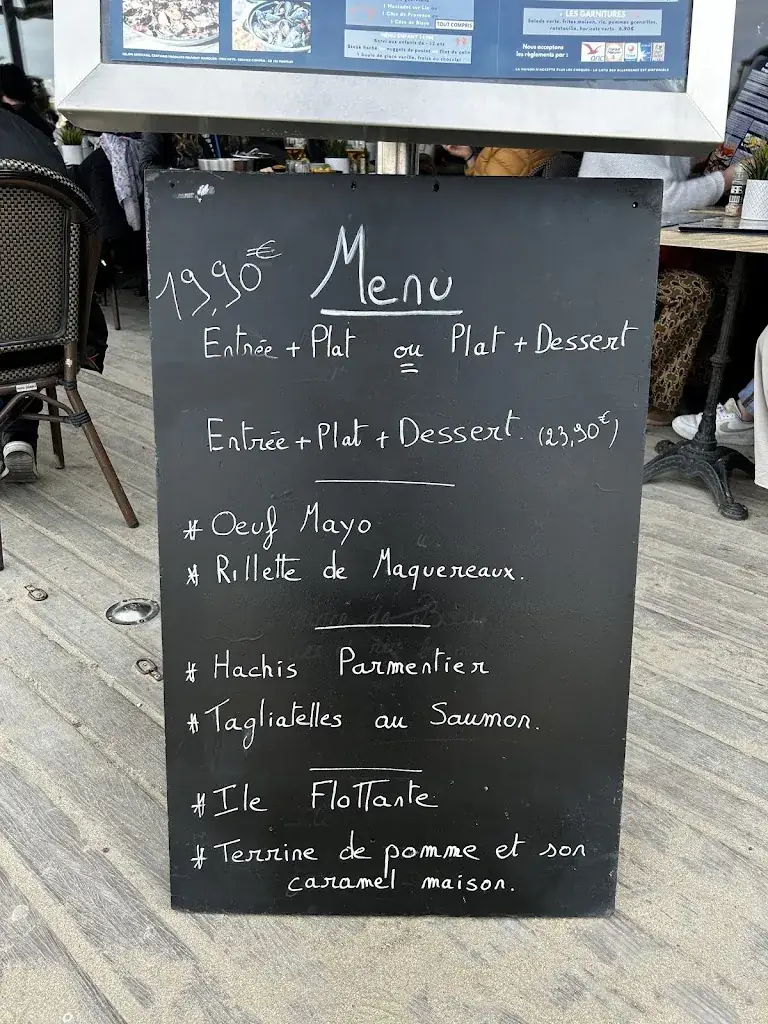 Menu_Bistrot Le Vivier_Trouville-sur-Mer_image_1