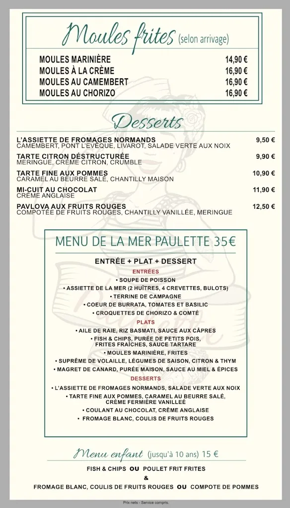 Menu_La Mer Paulette_Trouville-sur-Mer_image_1