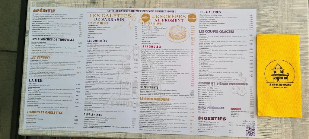 Menu_Le Vieux Normand_Trouville-sur-Mer_image_1