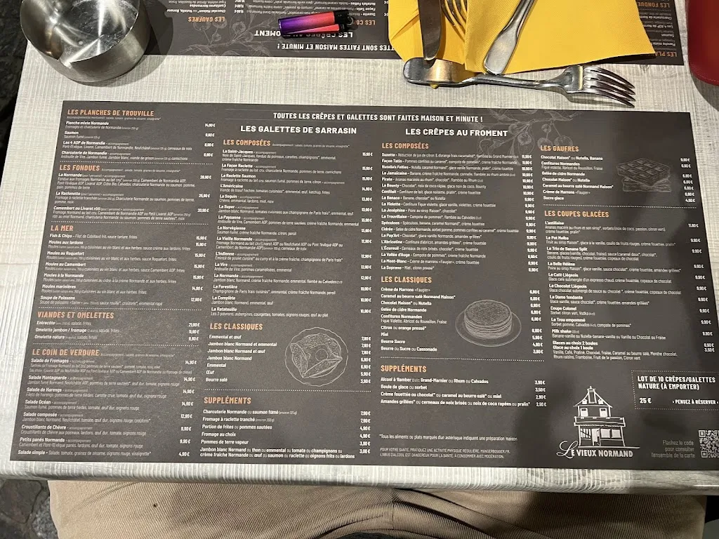 Menu_Le Vieux Normand_Trouville-sur-Mer_image_2