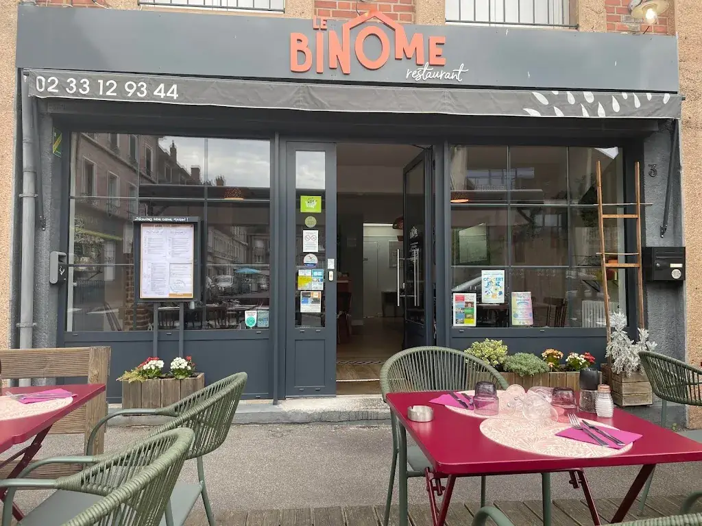 Le Binôme restaurant in Vimoutiers