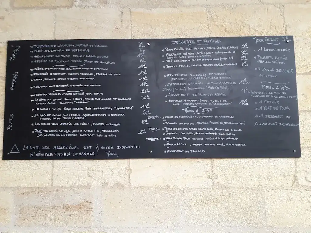 Menu_Le 89_Abzac_image_4