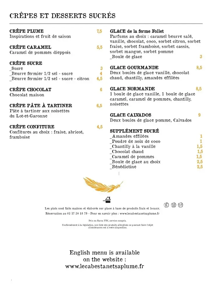 Menu_Le Cabestan et sa Plume_Yport_image_4