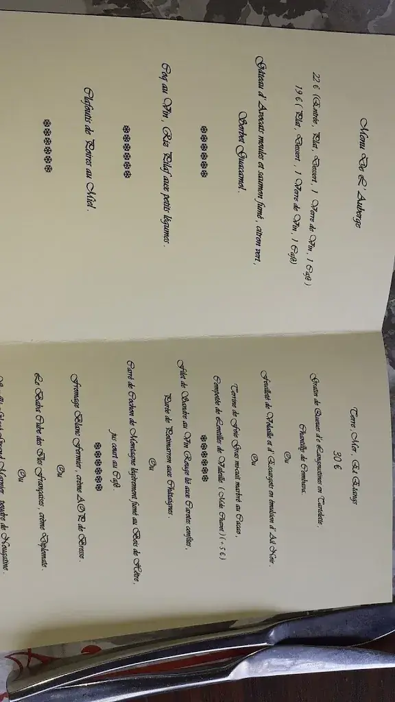 Menu_Restaurant Du Pont de Jons_Jons_image_4