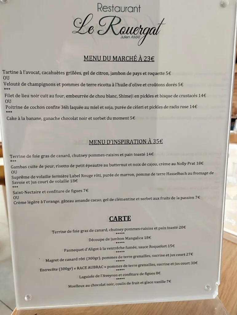 Menu_Le Rouergat_Castelculier_image_1