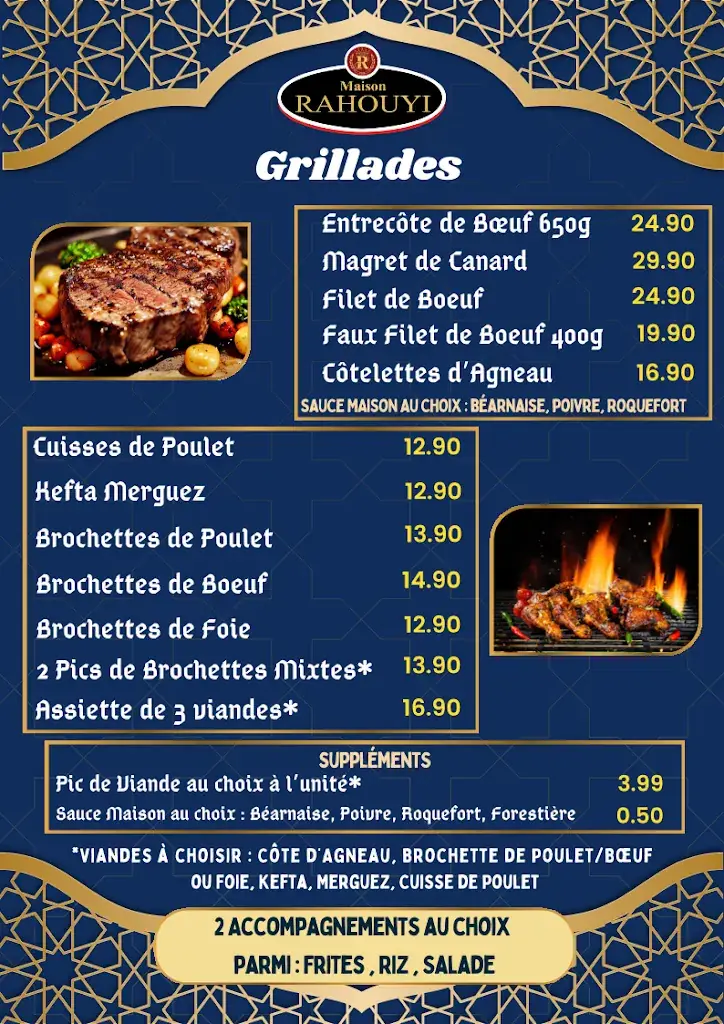 Menu_Restaurant Maison RAHOUYI_Boé_image_1